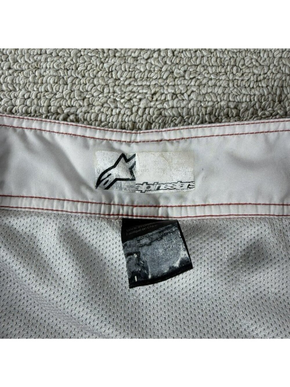 Alpinestars Beach Board Shorts Swim Trunks Red Blue Men’s Size 36 x 10 - Picture 2 of 6